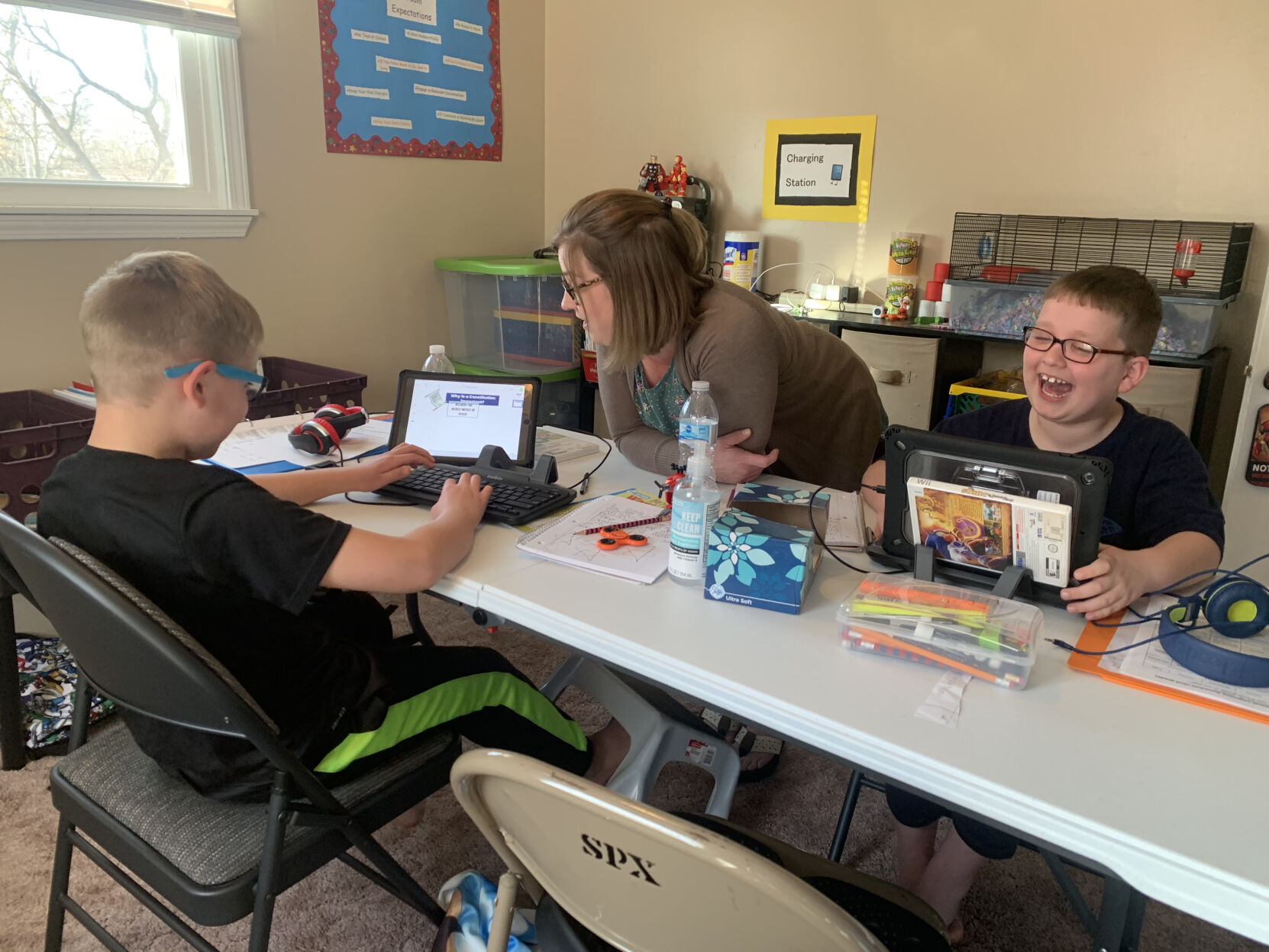 Health expert shares how to help students transition to online learning